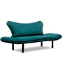 Atelier Del Sofa Chatto - Sofá-Cama de 2 Plazas Azul Petróleo